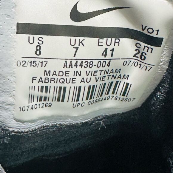 Nike Air Max Infuriate 8 Medium Mens Mid Basketball Shoe Navy - Picture 8 of 8